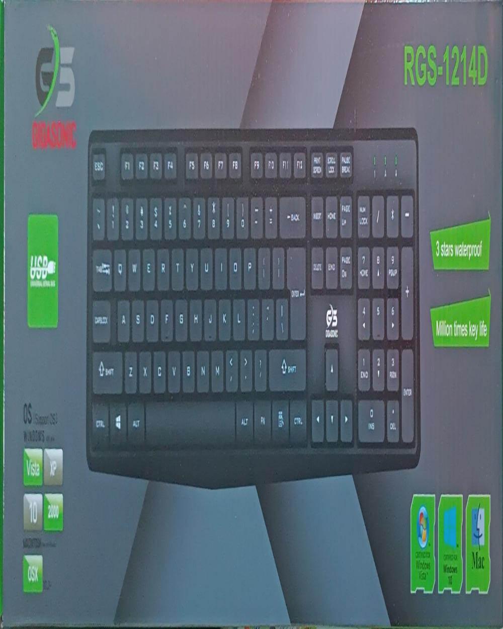Gigasonic Keyboard RGS 1214D